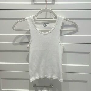 Basic white brandy Melville tank top